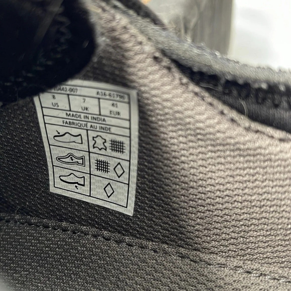 HUSH PUPPIES Mens Colby Black Pebble Grain Oxford Shoes Lace Up Classic Size 8 - Picture 11 of 12